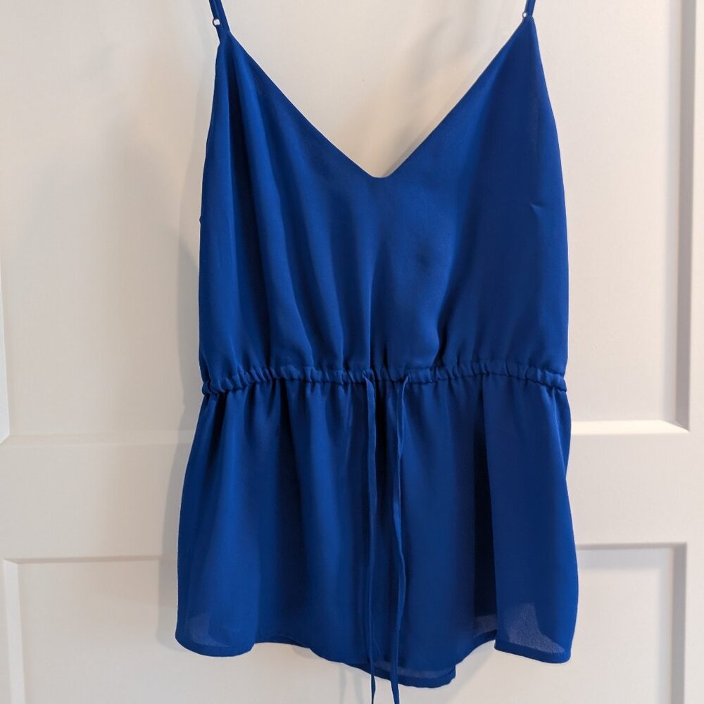 Artizia Babaton Royal Blue Tank Top Blouse